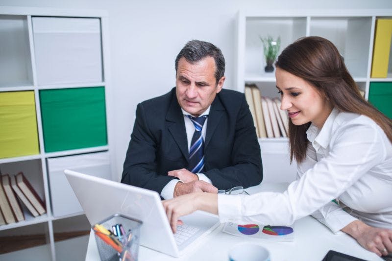 accounting officers discussing chart of accounts