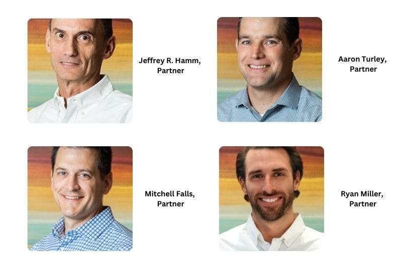 Screenshot displaying the founders for Perkins, Dexter, Sinopoli & Hamm, P.C Cpa firm in Dallas