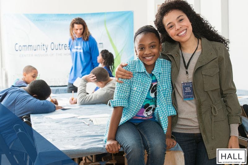 A community outreach event symbolizing financial planning and future security for estate tax in Texas