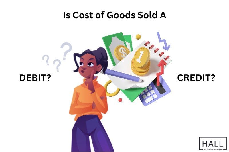 business owner contemplating if cost of goods sold is debit or credit