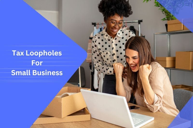 business owners celebrate potential tax savings after discovering legal tax loopholes for small business strategies online